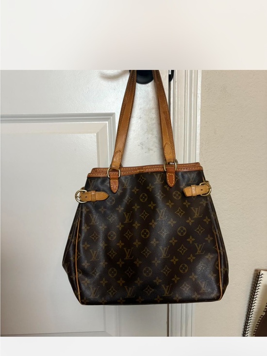 Louis Vuitton Handbags - Louis Vuitton Brown Monogram Shoulder Bag with Tan Trim